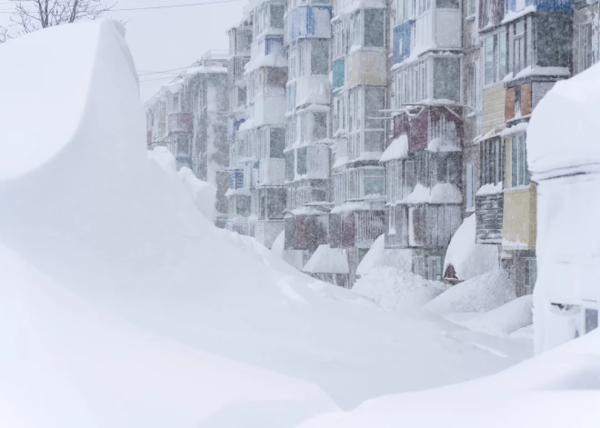 Sniega sanesumi, kas satrieca pasauli: patiesība par sniegā nogrimušo Krievijas pilsētu ir pārsteidzoša