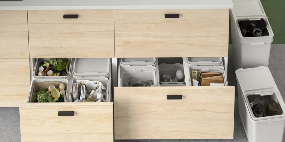 Теснота - не повод не сортировать!