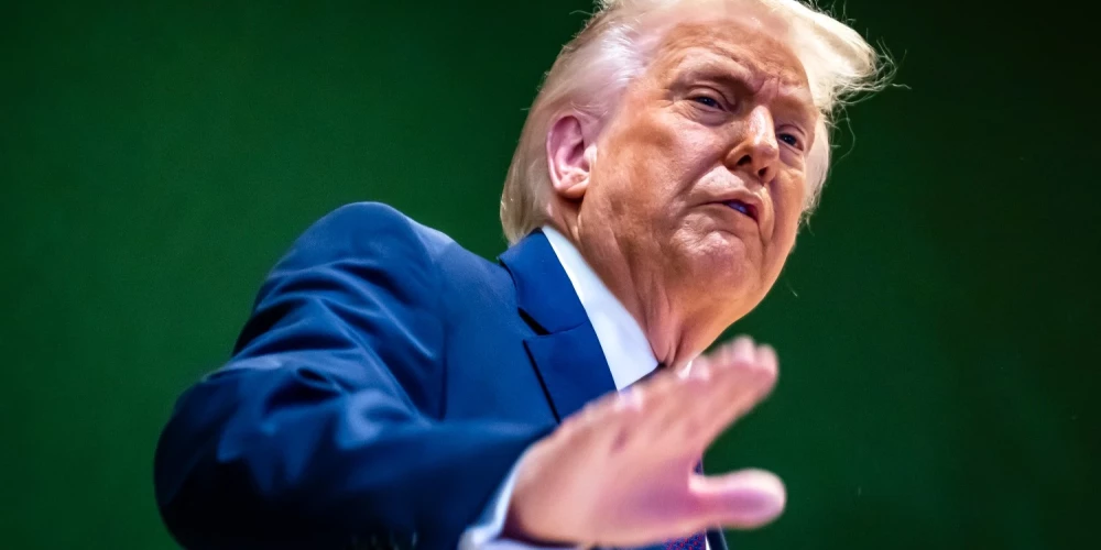 ASV prezidents Donalds Tramps. 