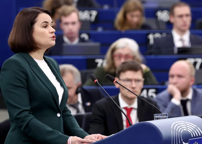 Baltkrievijas opozīcijas līderes Cihanouskas birojs Lietuvā turpinās darbu, pat ja viņa pati pārcelsies citur