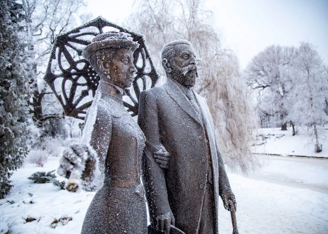 Пятница в Латвии: мороз держится, солнце прячется