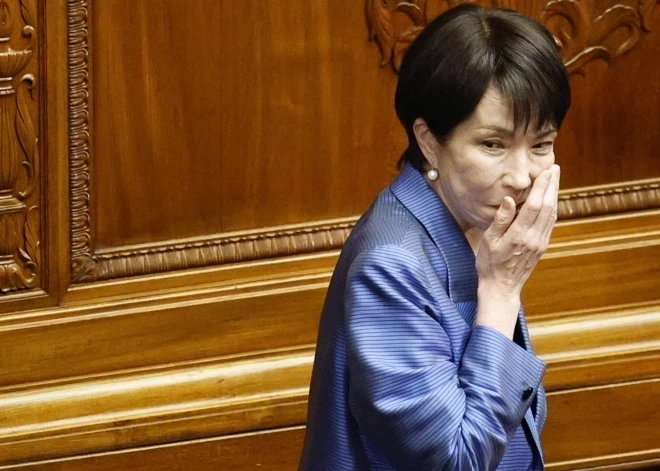 Japānas premjere atlaidusi parlamentu