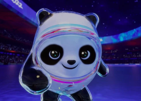Šāds bija talismans 2022. gada Pekinas ziemas olimpiskajās spēlēs.