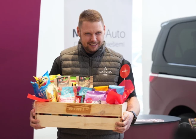 Latvijas saldumi tiek nogādāti olimpiskajās spēlēs Milānā-Kortīnā.