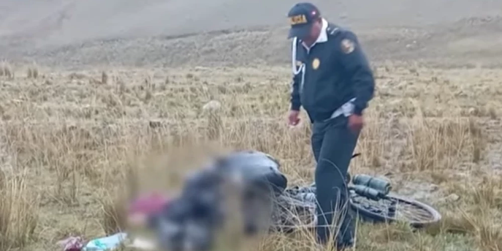 Floriana Berga bojāejas vieta (ekrānuzņēmums no video)