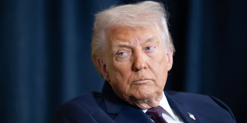 ASV prezidents Donalds Tramps. 