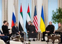 Abū Dabī noslēgusies ASV, Krievijas un Ukrainas delegāciju sarunu pirmā kārta