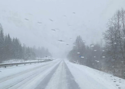 Sniegota Liepājas šoseja (A9).