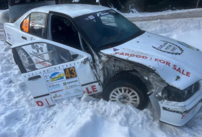 Avarēja arī Dans Leščs/Jānis Vīksna.