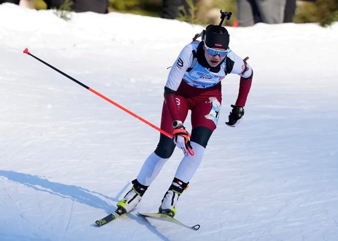 Estere Volfa Eiropas junioru čempionāta sprinta sacensībās izcīna bronzu