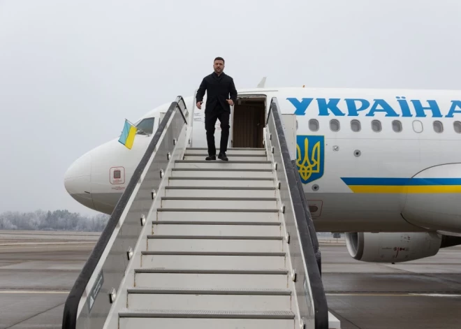 Zelenskis ieradies Viļņā