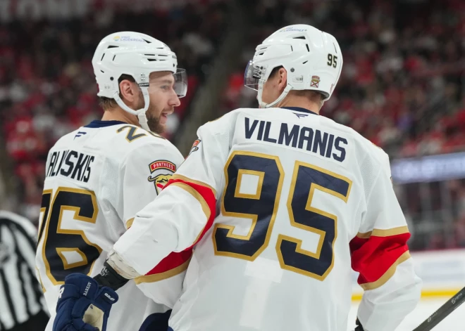 Balinskim un Vilmanim ar "Panthers" uzvara NHL mačā