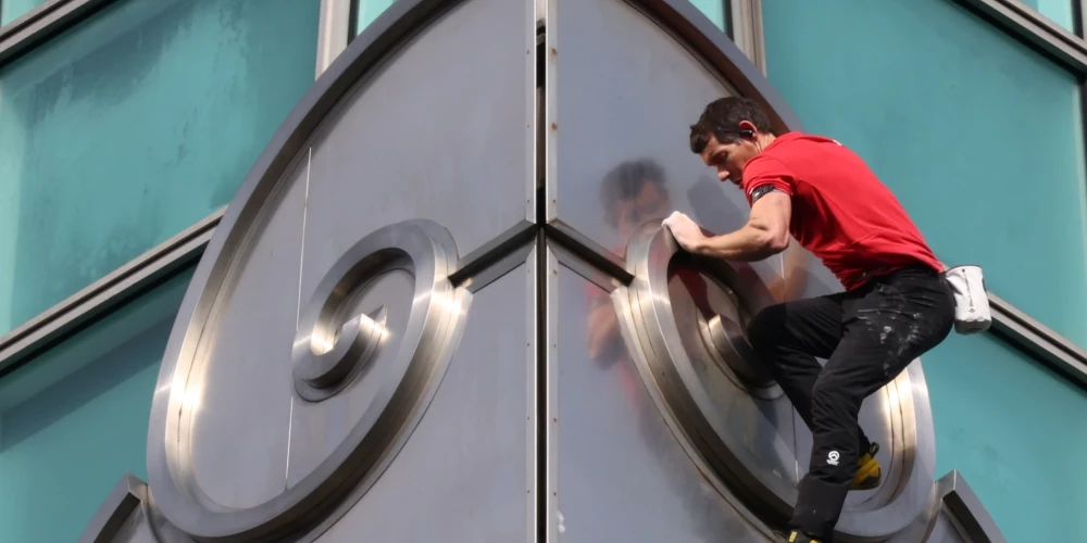 Amerikāņu klinšu kāpējs Alekss Honnolds.