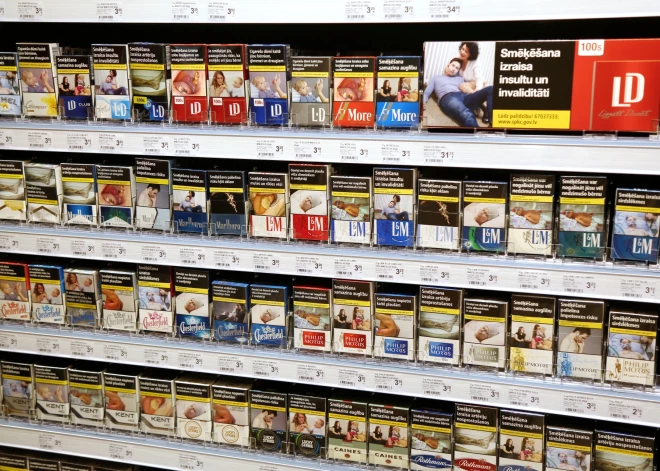 Pērn 11 mēnešos Latvijā ievests par 5,7% mazāk cigarešu