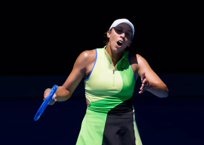 Medisona Kīza jau astotdaļfinālā noliek "Australian Open" čempiones pilnvaras