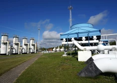 Запасы природного газа в Латвии снизились до трети от максимального объема