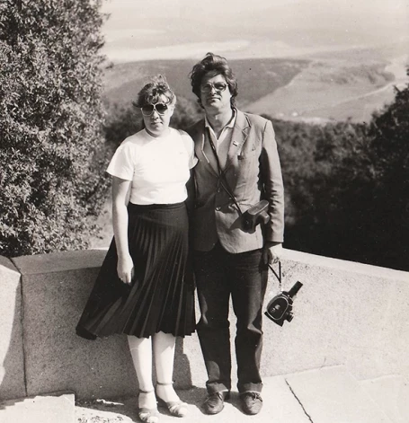 Ojārs Sausiņš ar dzīvesbiedri