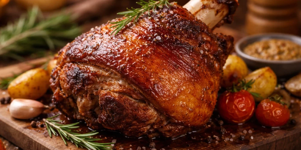 Cepts cūkas stilbiņš