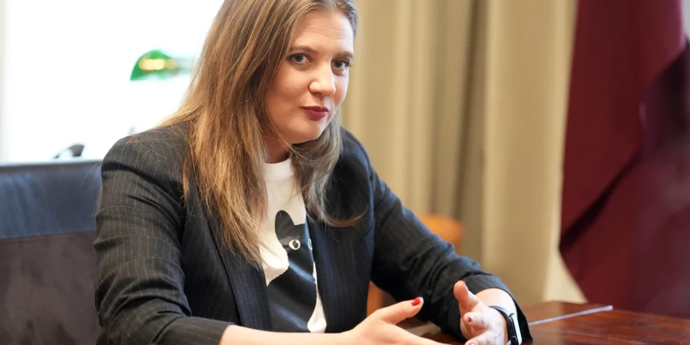 Latvijas Tirdzniecības un rūpniecības kameras valdes priekšsēdētāja Katrīna Zariņa.