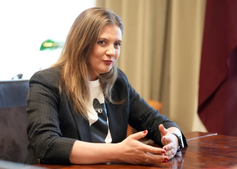 Latvijas Tirdzniecības un rūpniecības kameras valdes priekšsēdētāja Katrīna Zariņa.