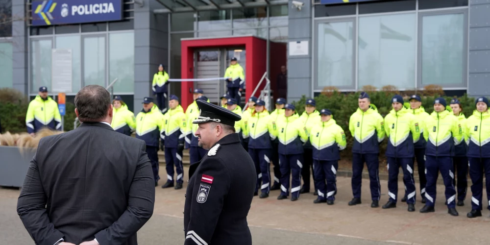 Valsts policijas Rīgas reģiona pārvaldes Rīgas Pārdaugavas pārvaldes jauno telpu atklāšanas pasākums. 