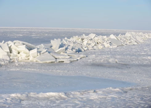 В Латвии прогнозируют быстрое усиление ледообразования.