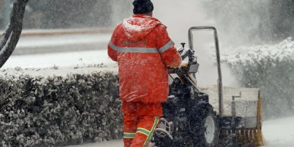 Latvijā gaidāma stipra snigšana.