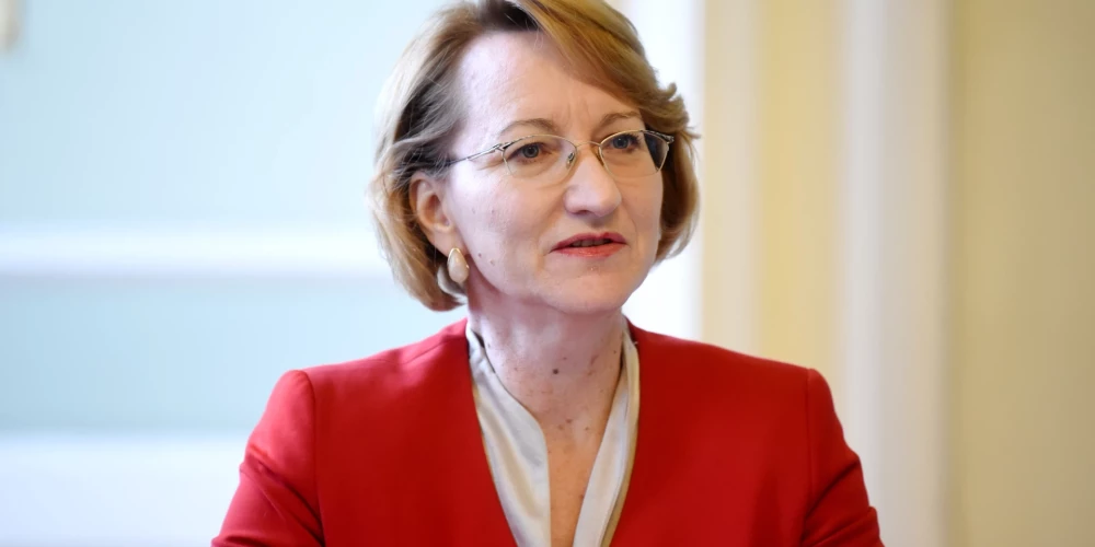 Izglītības un zinātnes ministre Dace Melbārde.