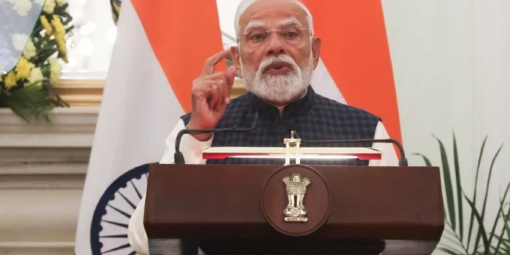 Индийский премьер оказался полиглотом.