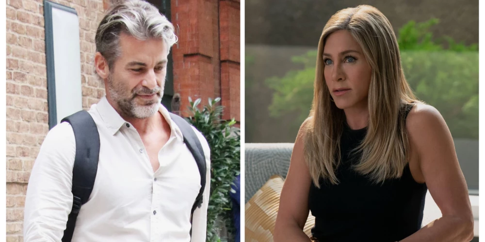 Džims Kērtiss un Dženifera Anistone.