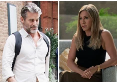 Dženiferas Anistones mīļotais vīrietis nosarkst, kad viņu izvaicā par romantisko attiecību sākumu