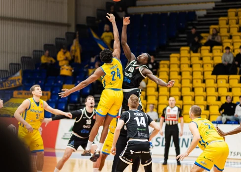 "Ventspils" basketbolisti uzvar Pērnavas komandu.