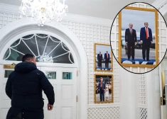 Я и Владимир: совместное фото Трампа с Путиным появилось в Белом доме