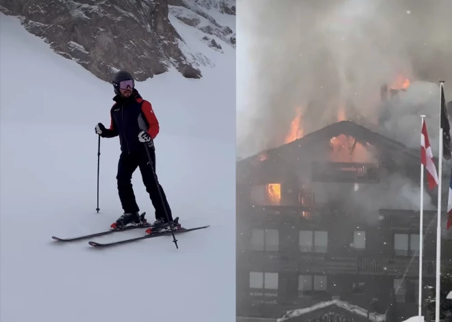 Куршевель в дыму: пожар в отеле попал на видео отдыхающего там Максима Галкина с детьми