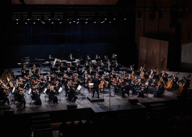 Rīgā izskanējis vērienīgais "Latviešu simfoniskās mūzikas lielkoncerts 2026".