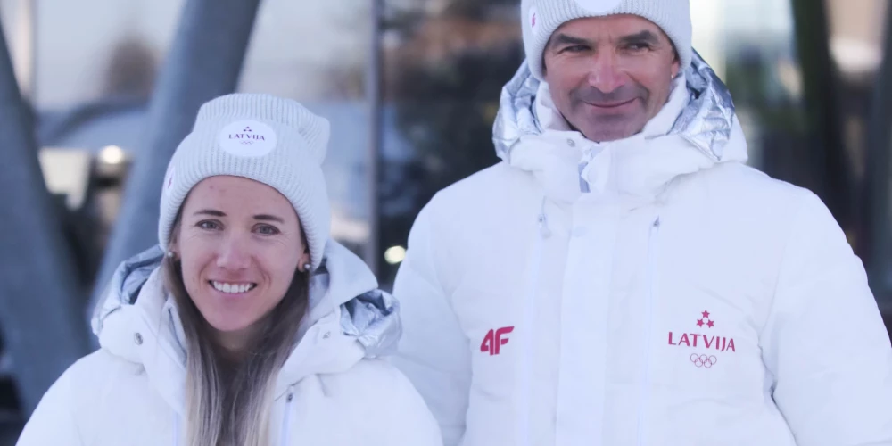 Baiba Bendika (no kreisās) ir Ilmāra Briča dzīvesbiedre.