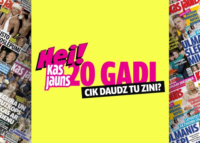 Pildi testu un uzzini, kādas ir tavas zināšanas par pašmāju šovbiznesu un žurnālu "Kas Jauns"!