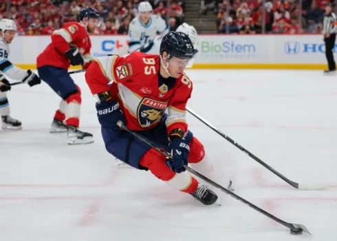 Сандис Вилманис начал карьеру в НХЛ неплохо.