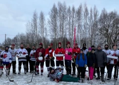 Hokeja svētki Ropažos: aizvadīts 3x3 turnīrs “Ropažu ripa 2026”