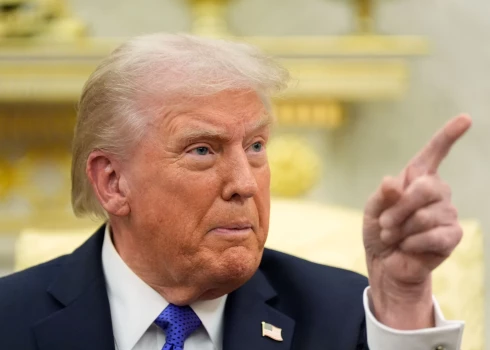 ASV prezidents Donalds Tramps (foto: Scanpix / AP)