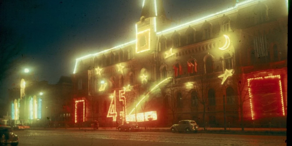 Осень 1962 года - главные корпуса ВЭФ.