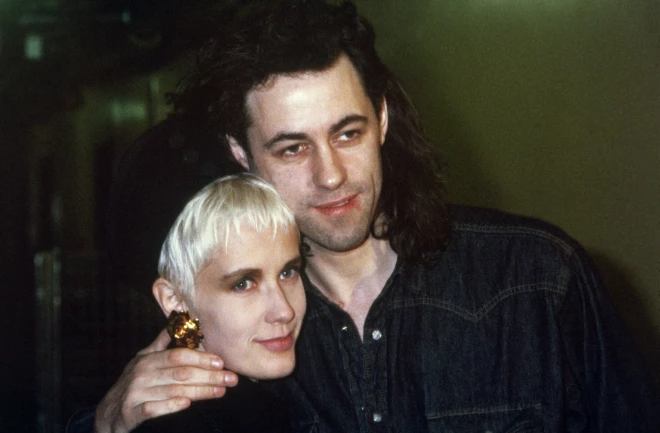 Bobs Geldofs un Pola Jeitsa.