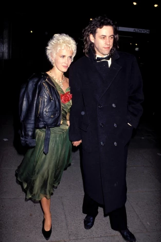 Bobs Geldofs un Pola Jeitsa.