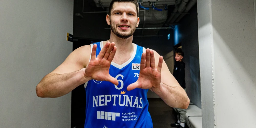 Rihards Lomažs (foto: "BC Neptūnas Klaipėda" / Facebook)