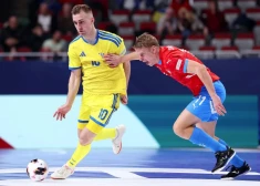 Ukrainas un Armēnijas telpu futbolisti iekļūst Eiropas čempionāta ceturtdaļfinālā, Lietuvai turnīrs beidzies