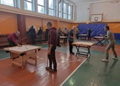 Preiļu novada Vecvārkavā spēkiem mērojās novusa lietpratēji