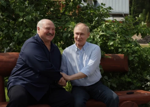 Александр Лукашенко и Владимир Путин.