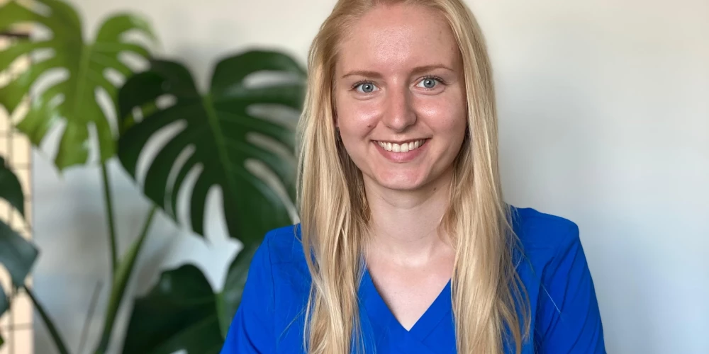 Sertificēta fizioterapeite Alise Puķīte.