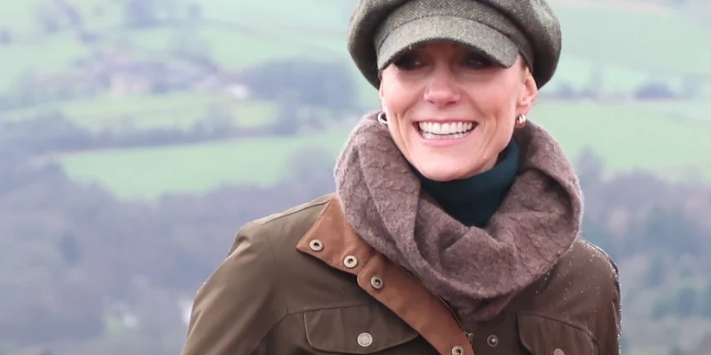 Velsas princese Ketrīna bija devusies uz Anglijas ziemeļiem, kur apmeklēja veselības taku Pīka apgabalā.