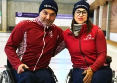 Rožkova/Lasmans Itālijas ratiņkērlinga turnīru uzsāk ar zaudējumu